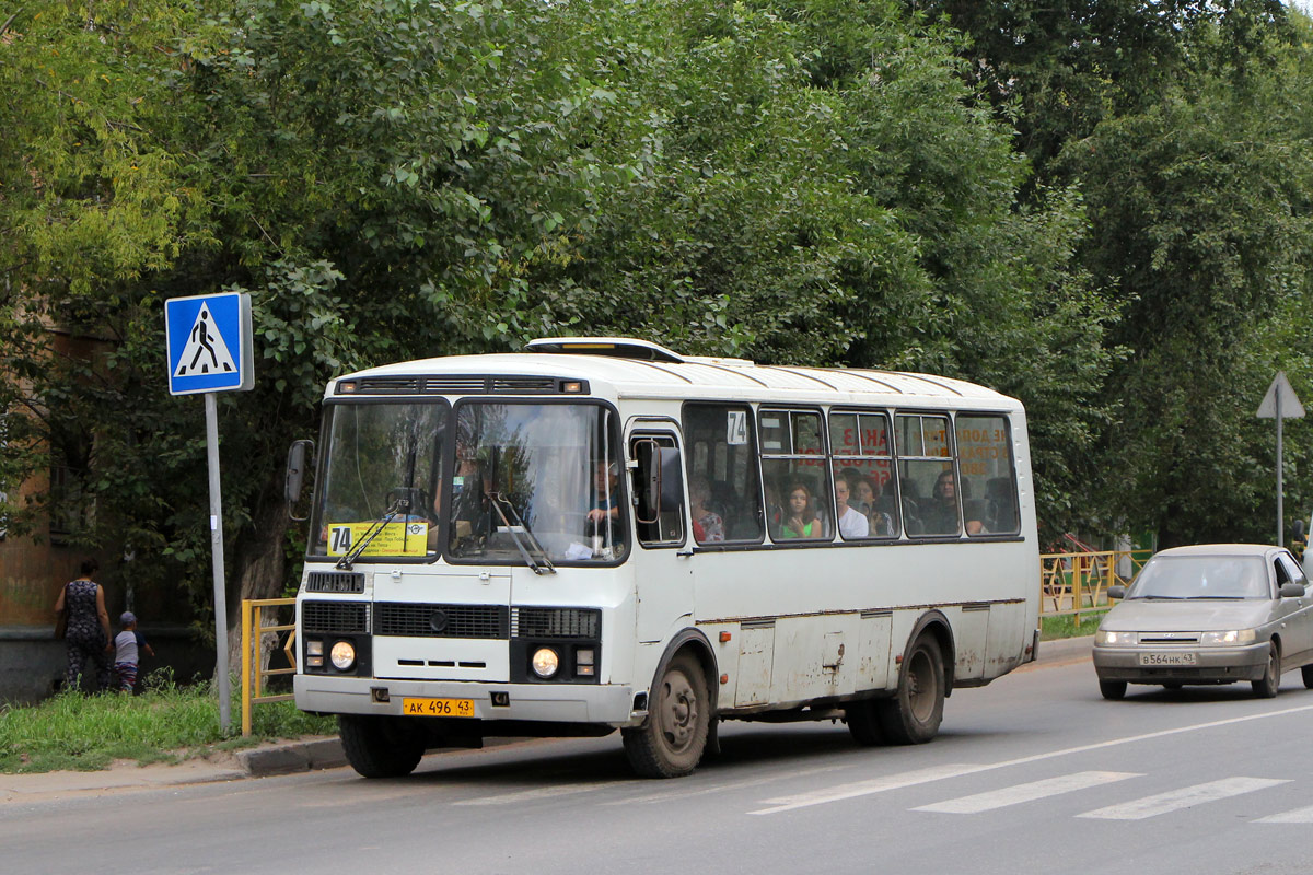 Кировская область, ПАЗ-4234 № АК 496 43