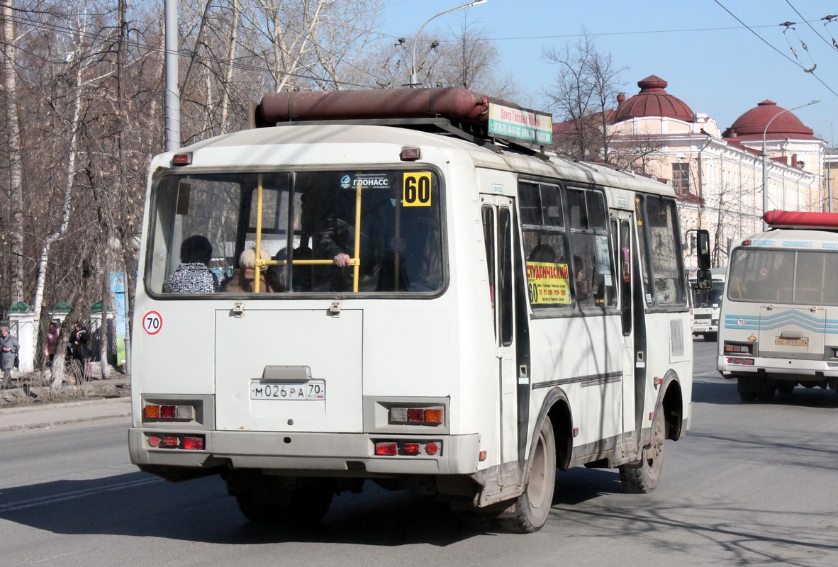 Томская область, ПАЗ-32054 № М 026 РА 70