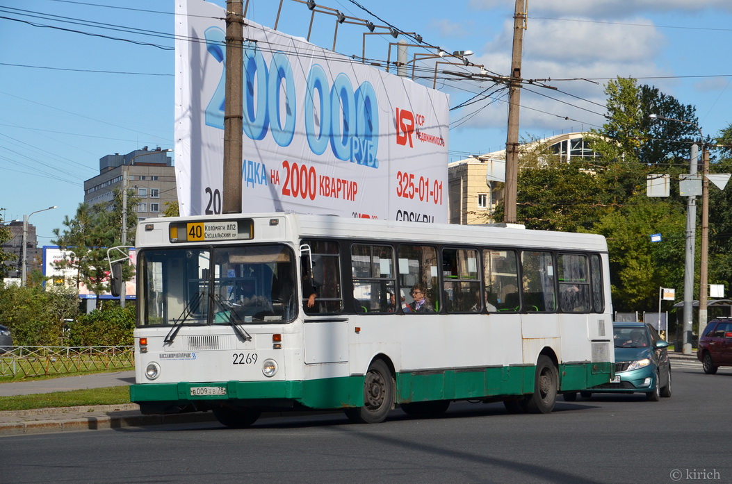 Санкт-Петербург, ЛиАЗ-5256.25 № 2269