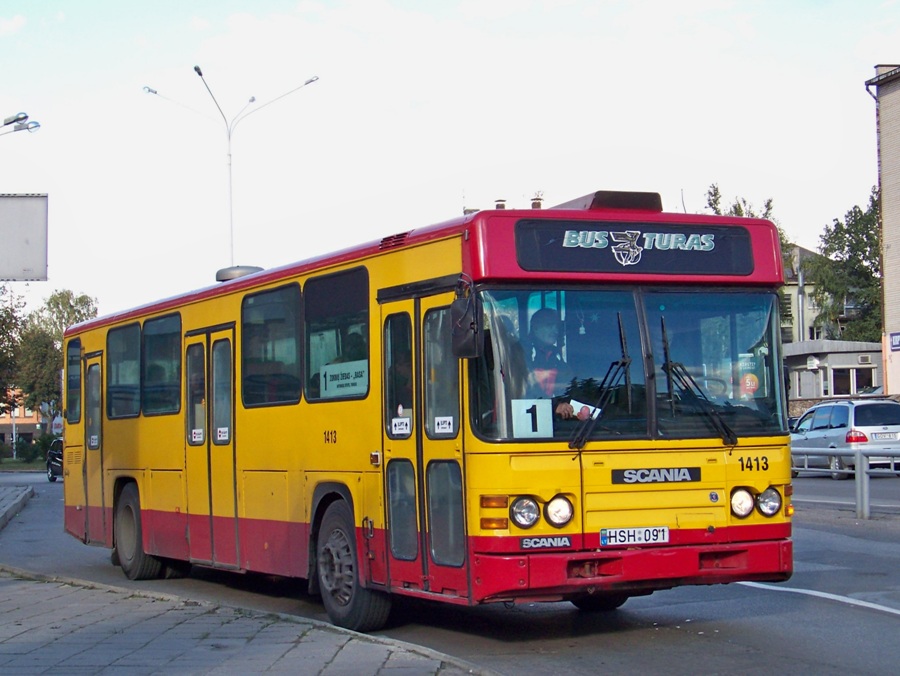 Литва, Scania CN113CLB № 1413