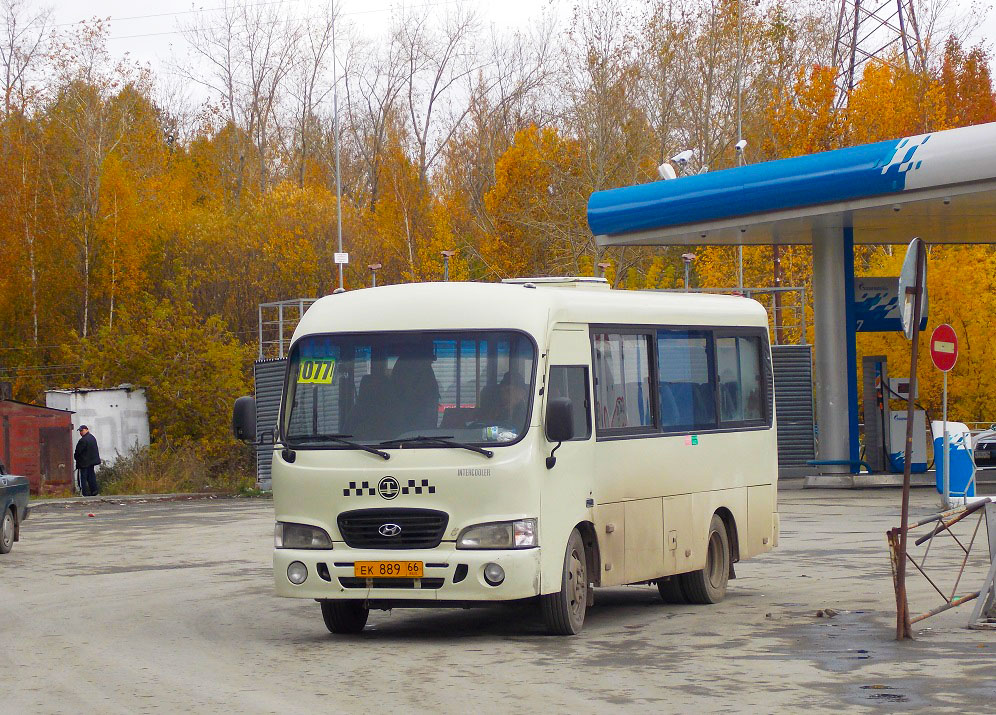 Свердловская область, Hyundai County SWB C08 (РЗГА) № ЕК 889 66