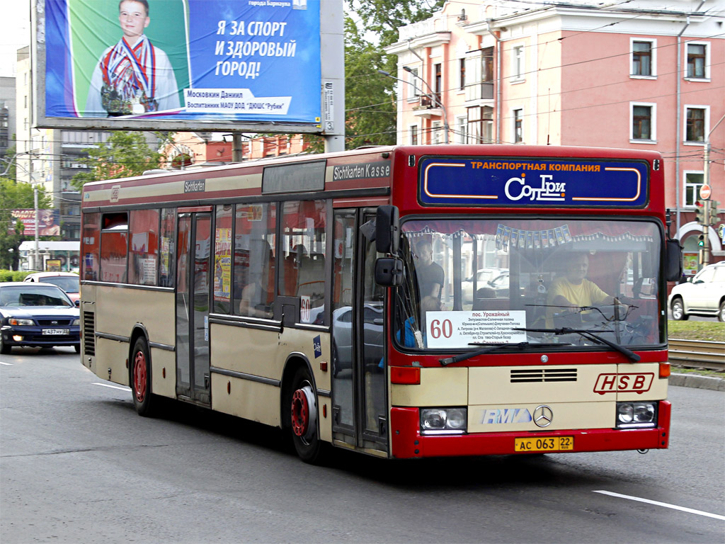 Kraj Ałtajski, Mercedes-Benz O405N2 Nr АС 063 22