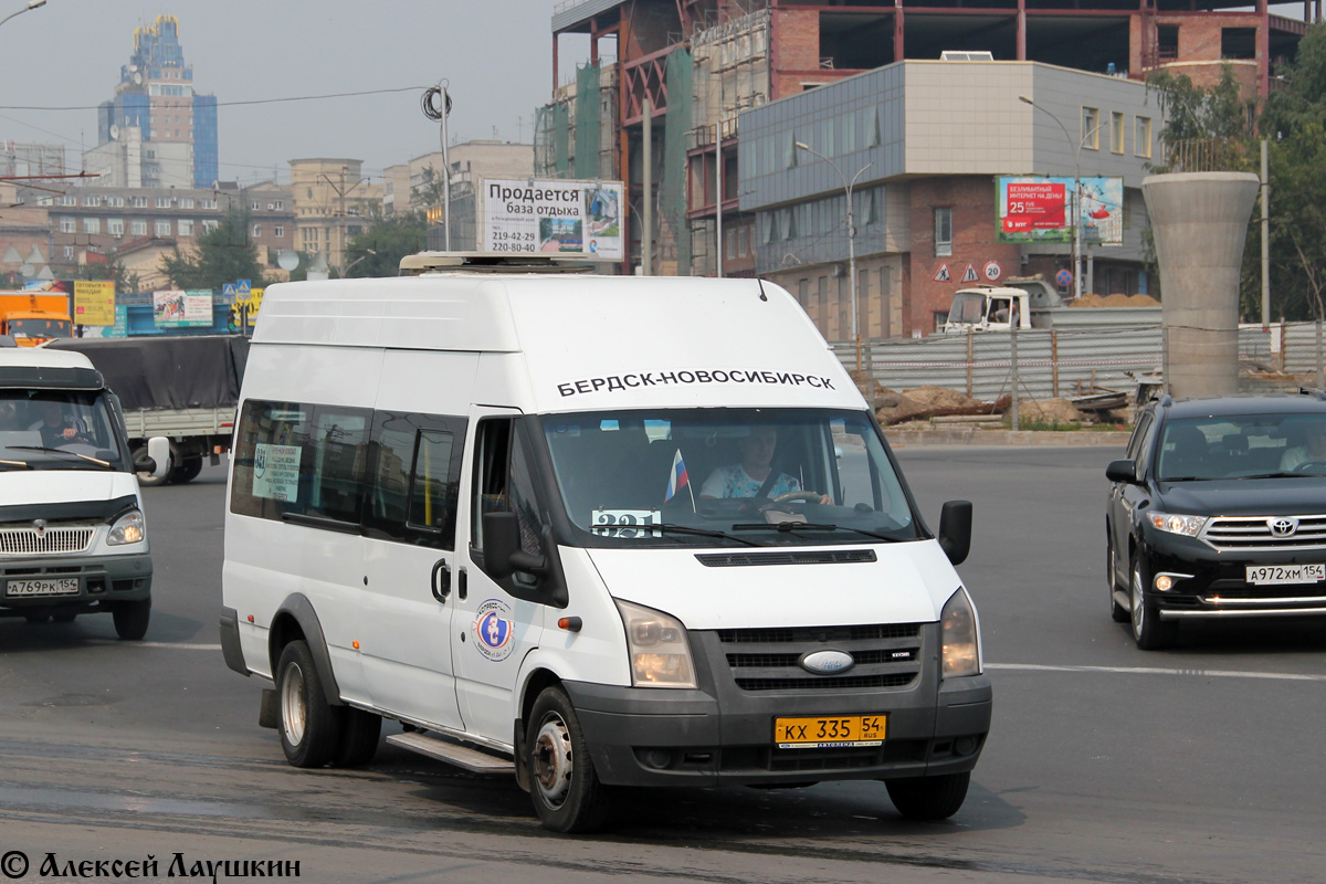 Новосибирская область, Нижегородец-222702 (Ford Transit) № КХ 335 54