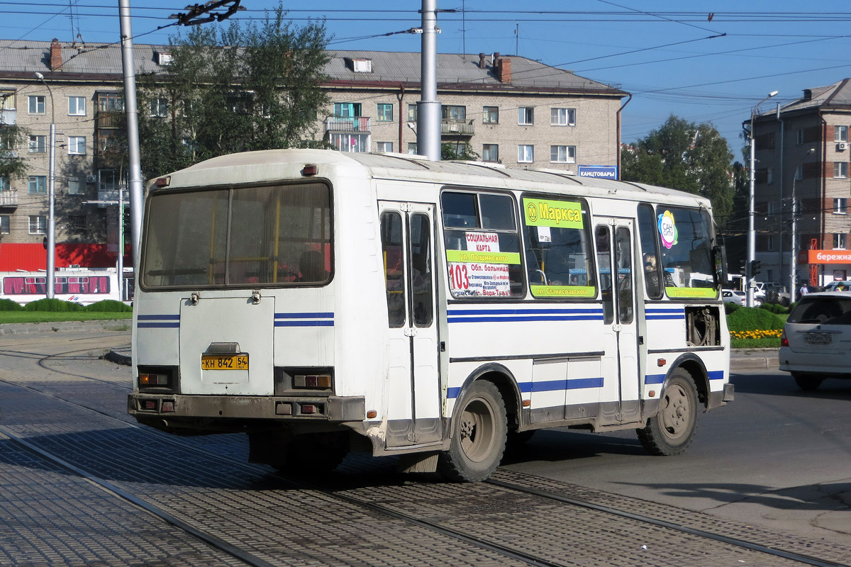 Новосибирская область, ПАЗ-32054 № КН 842 54