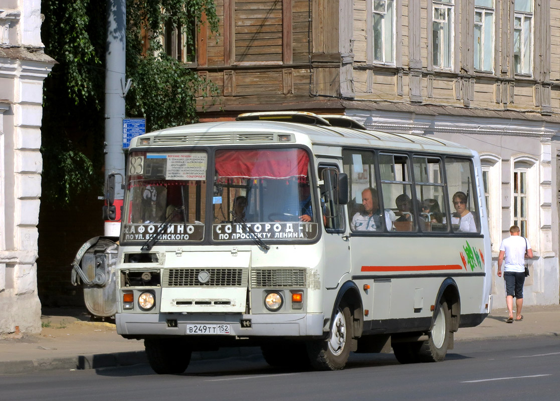 Nizhegorodskaya region, PAZ-32054 # В 249 ТТ 152