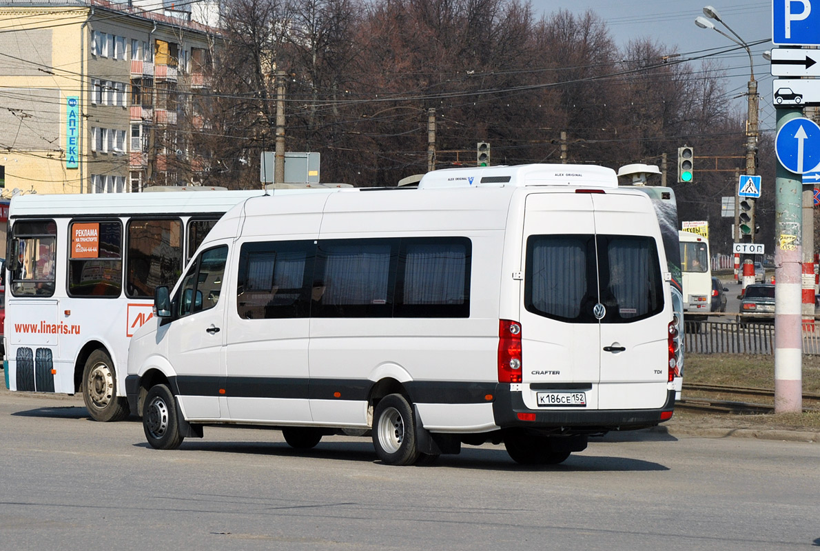 Nizhegorodskaya region, Luidor-223702 (Volkswagen Crafter) č. К 186 СЕ 152