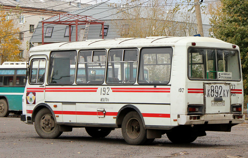 Хабаровский край, ПАЗ-32051-110 № 192