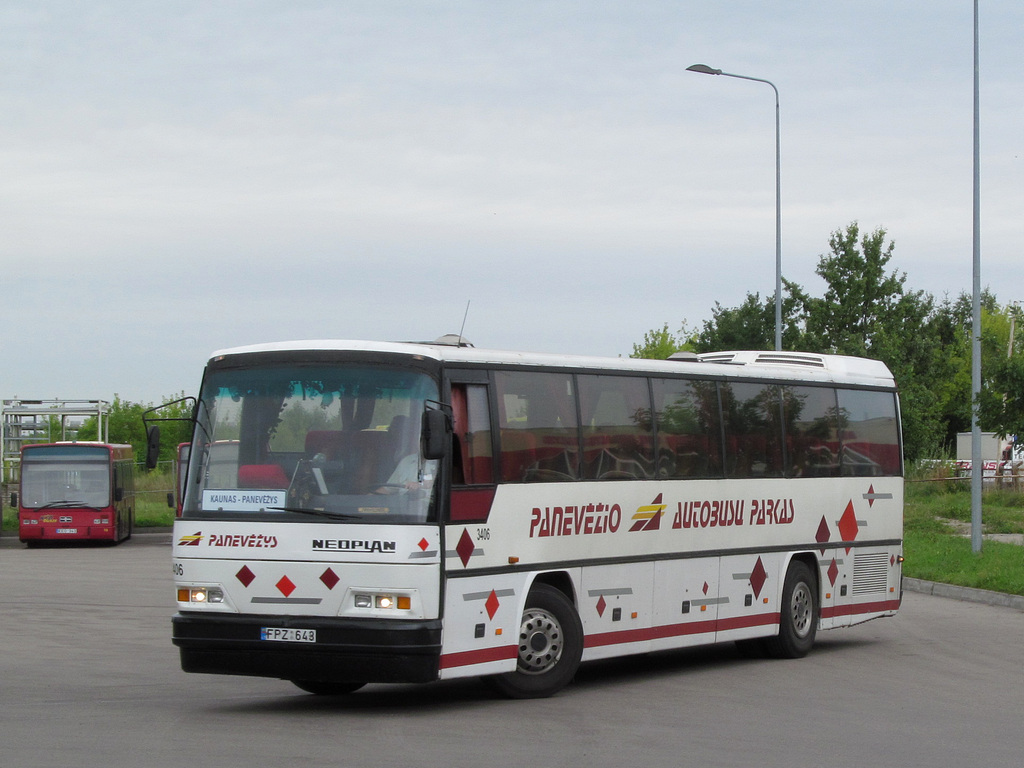 Lithuania, Neoplan N316K Transliner # 3406