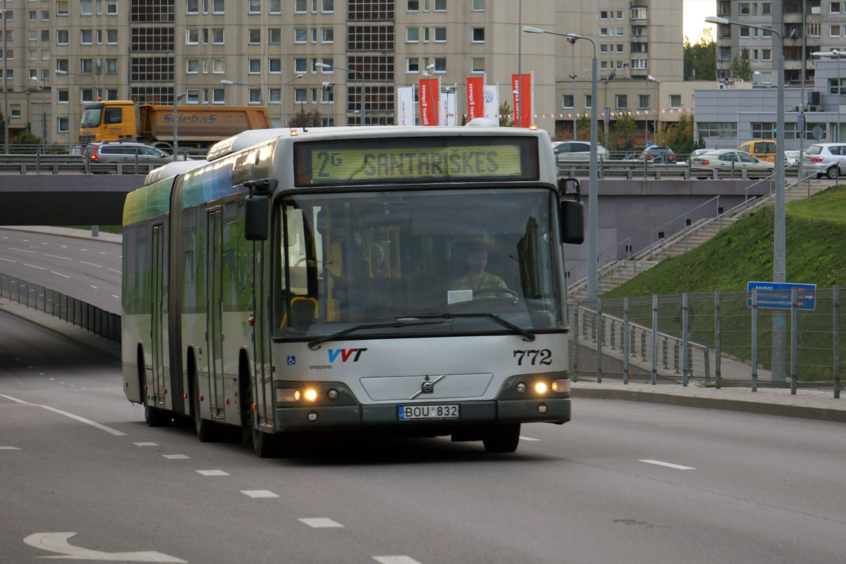 Литва, Volvo 7700A № 772