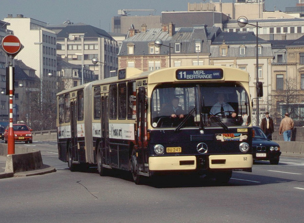 Люксембург, Mercedes-Benz O305G № 52