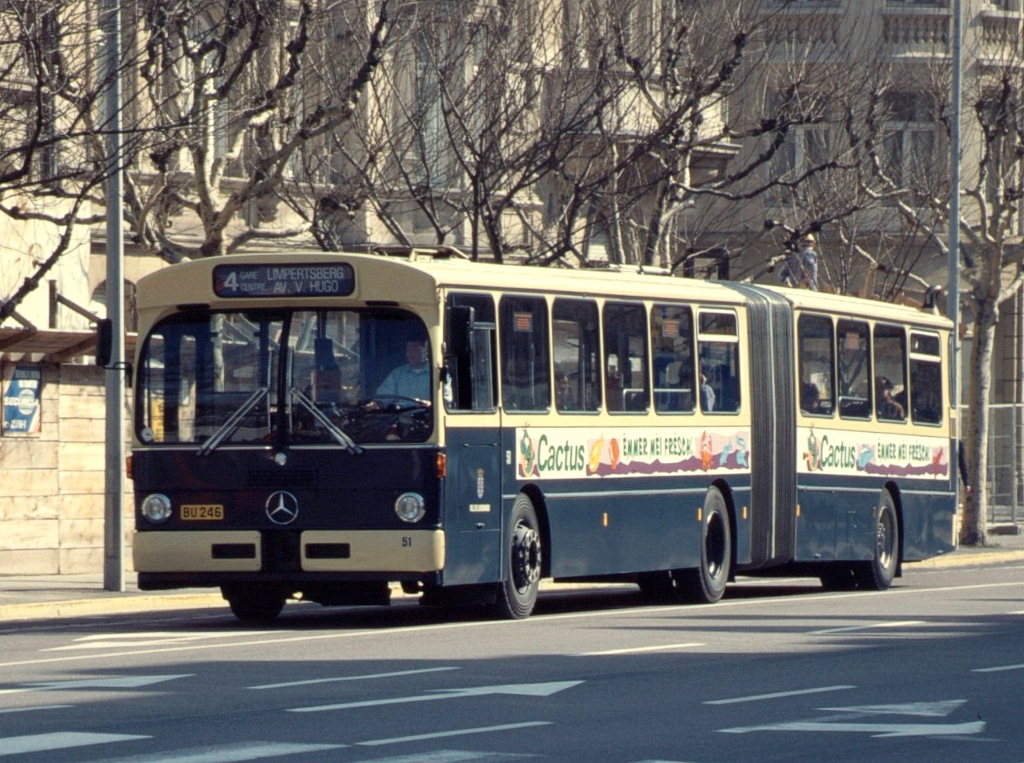 Люксембург, Mercedes-Benz O305G № 51