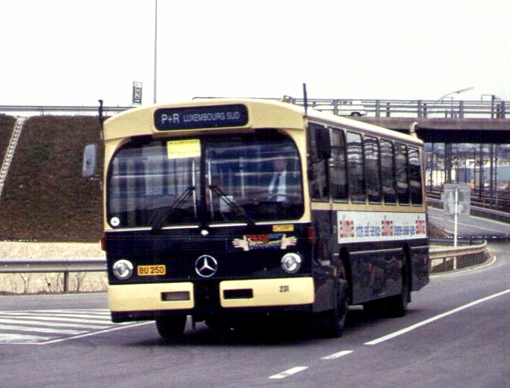 Люксембург, Mercedes-Benz O305 № 231