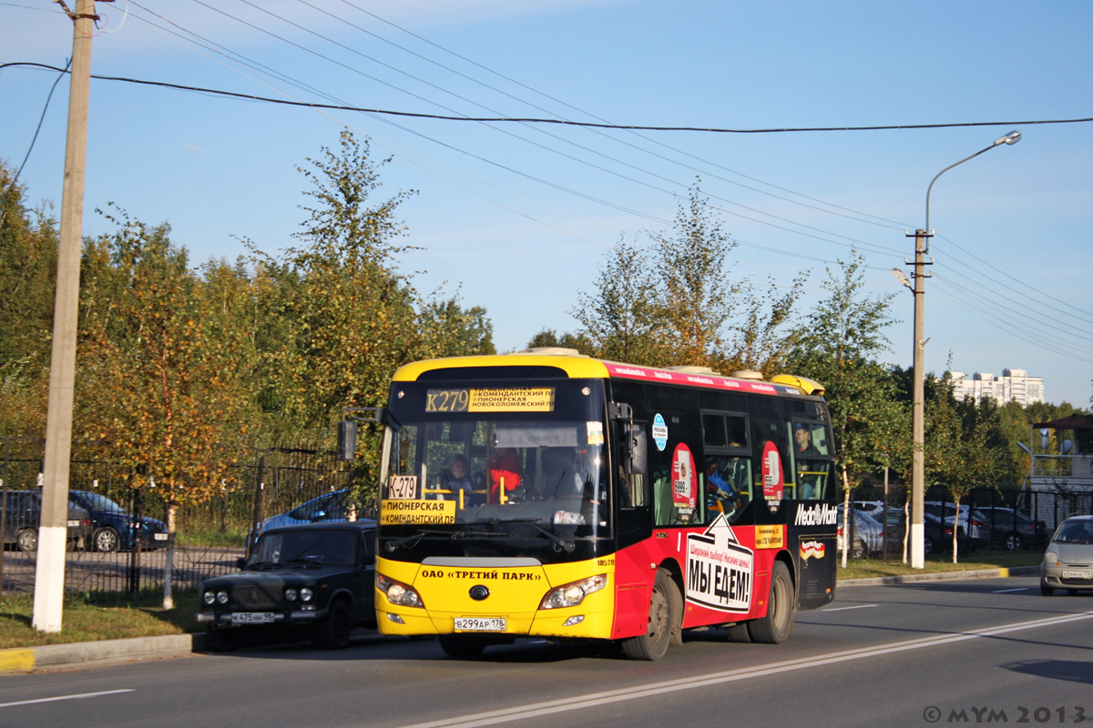 Санкт-Петербург, Yutong ZK6852HG № В 299 АР 178