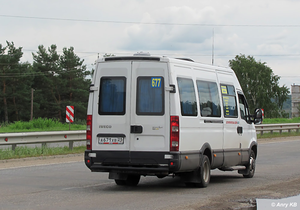 Чувашия, IVECO Daily 50C15V № А 671 ХВ 21