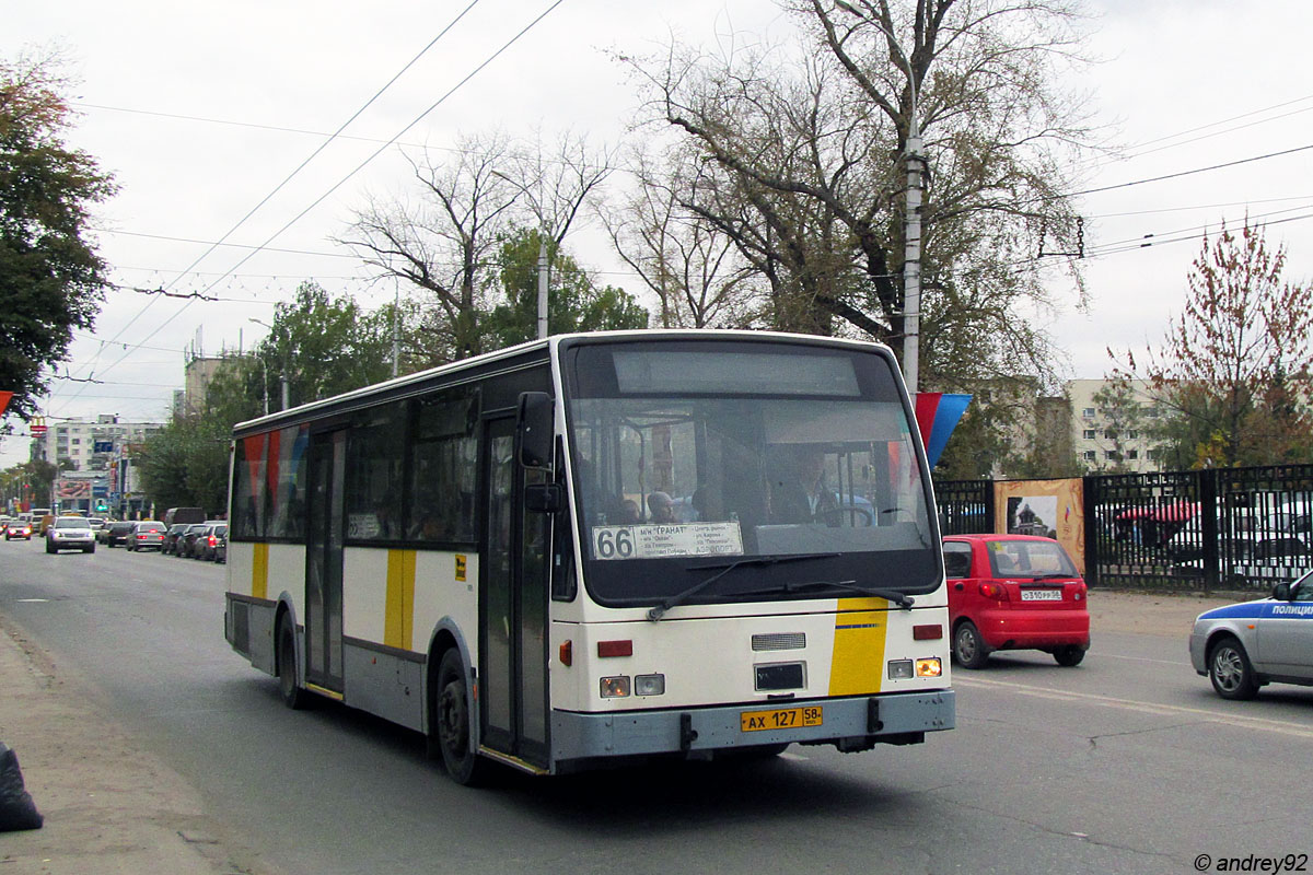 Пензенская область, Van Hool A600 № АХ 127 58