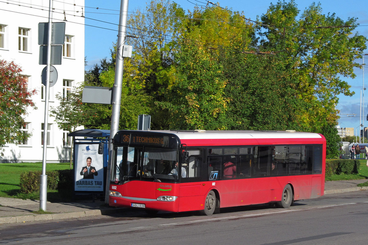 Литва, Solaris Urbino II 12 № 602