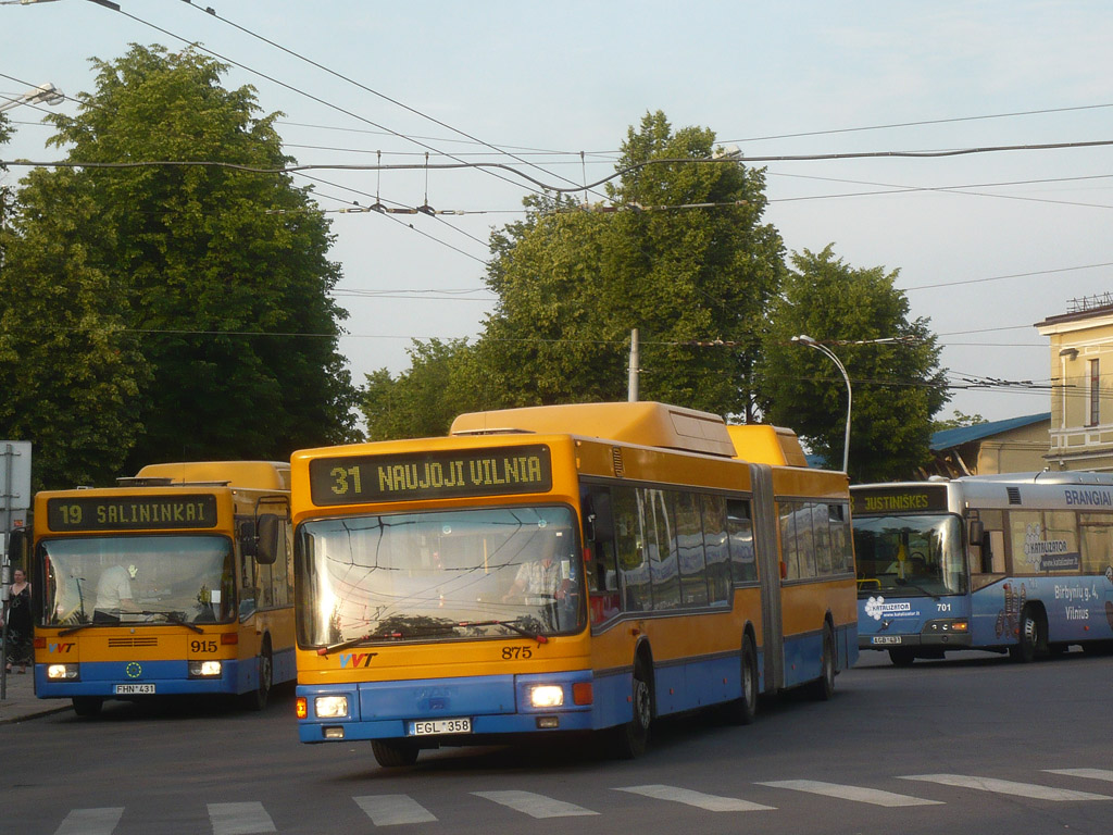 Литва, MAN A18 NG232 CNG № 875