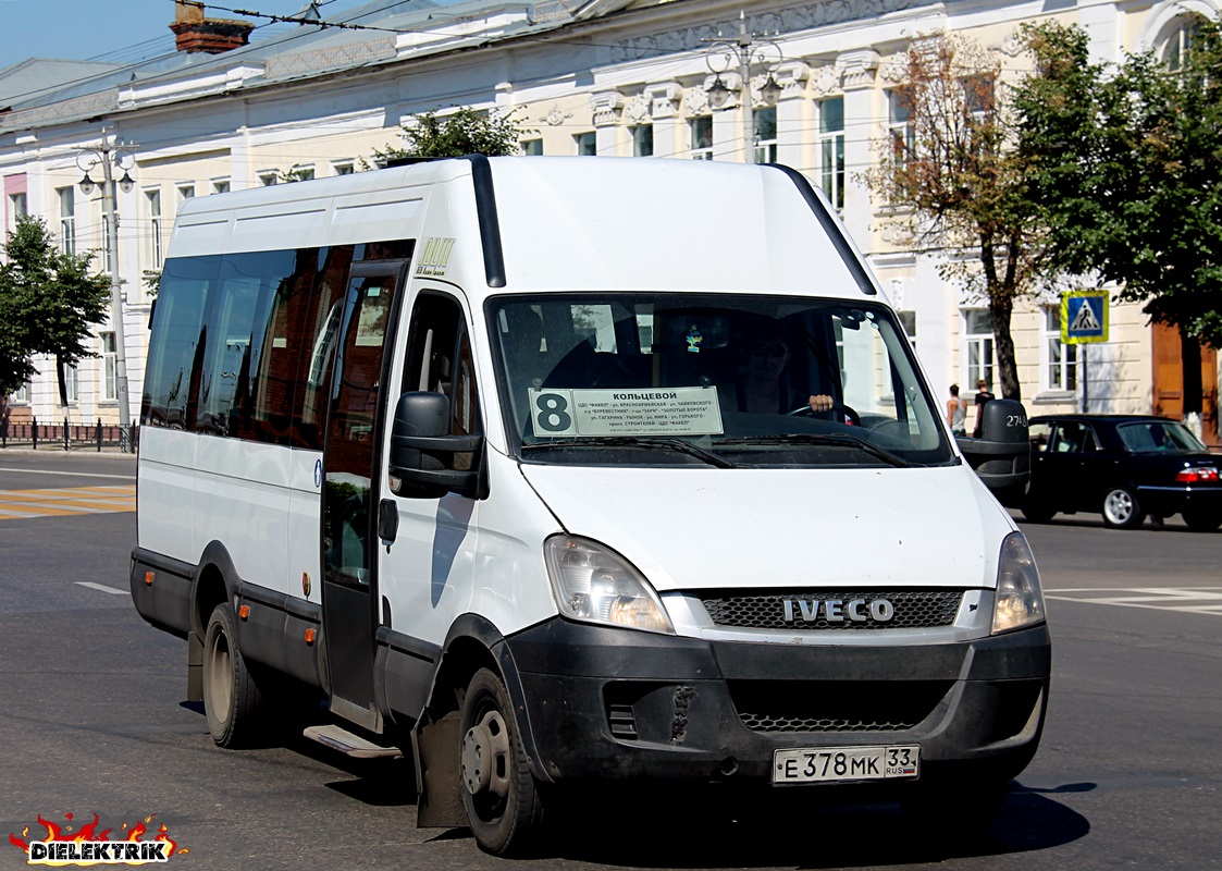 Владимирская область, Нижегородец-2227UT (IVECO Daily) № Е 378 МК 33