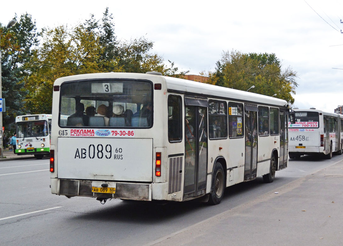 Псковская область, Mercedes-Benz O345 № 615