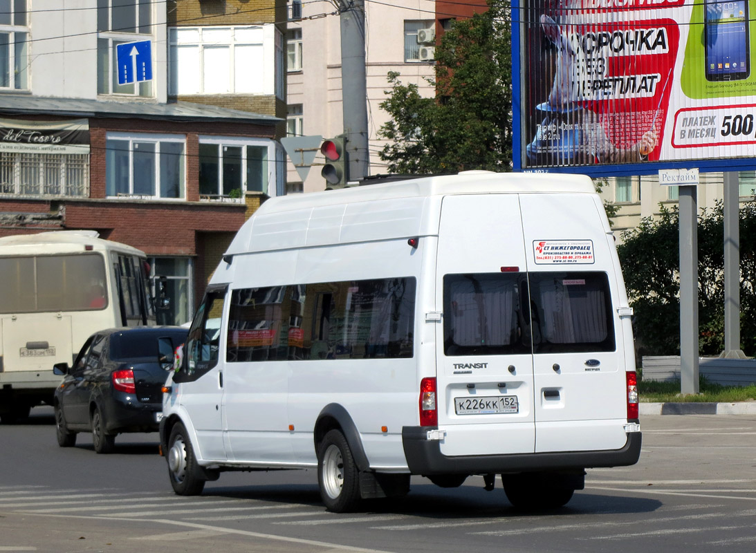 Nizhegorodskaya region, Nizhegorodets-222708  (Ford Transit) Nr. К 226 КК 152