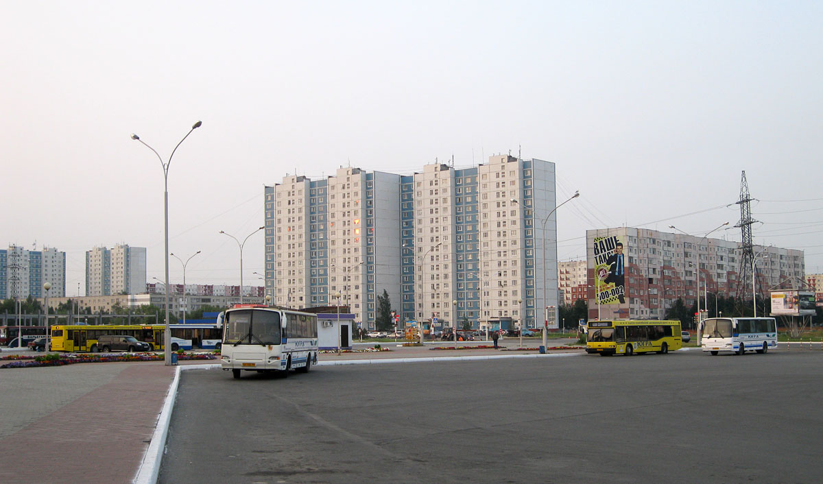 Ханты-Мансийский АО — Автобусные вокзалы, станции и конечные остановки