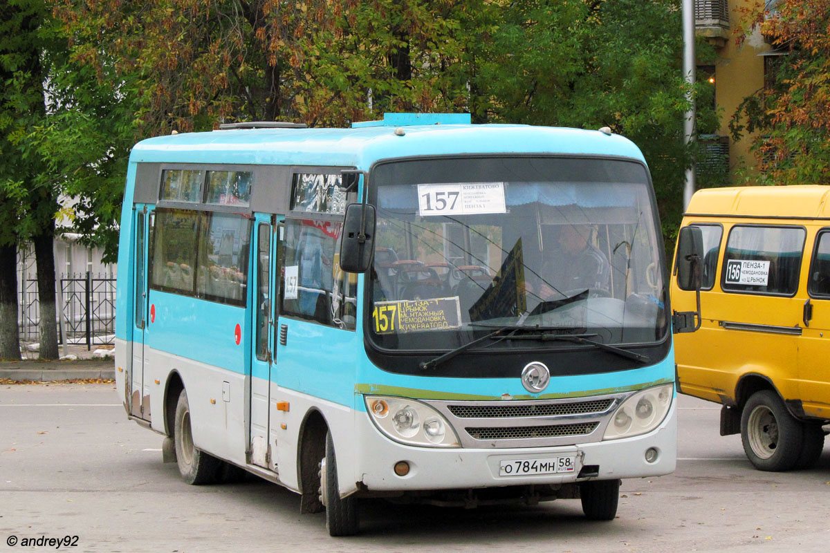 Пензенская область, Dongfeng DFA6720KB02A № О 784 МН 58