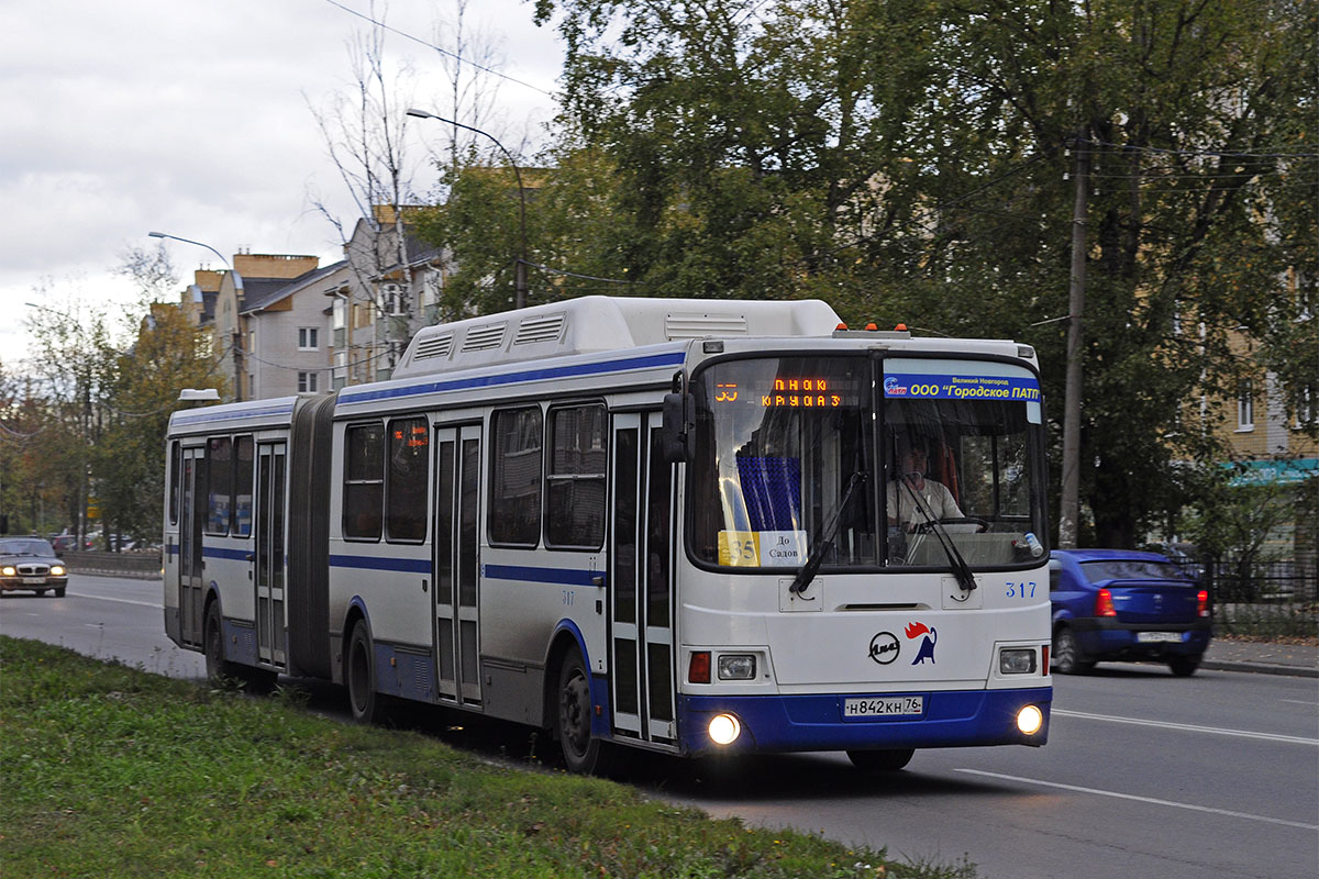 Новгородская область, ЛиАЗ-6212.70 № 317