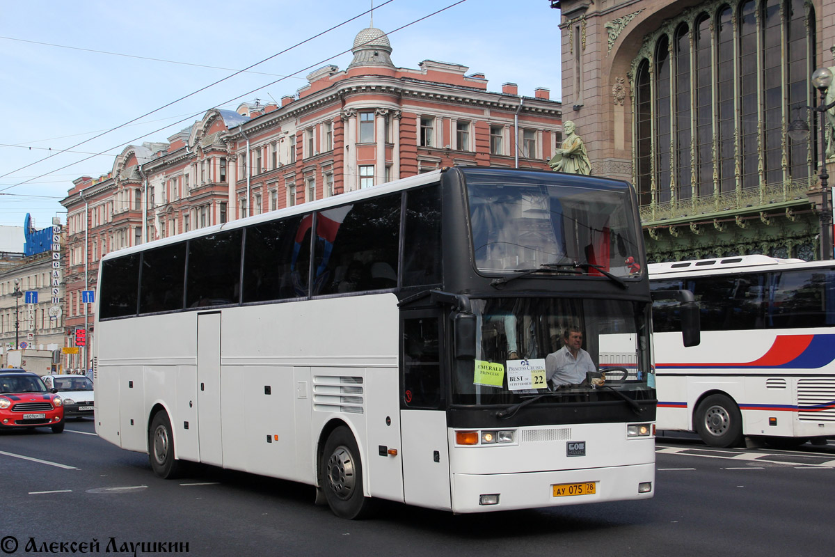 Санкт-Петербург, EOS 100 № АУ 075 78