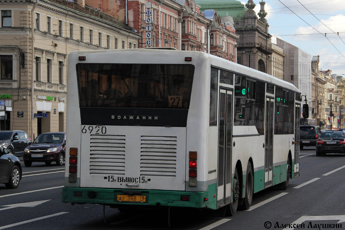 Санкт-Петербург, Волжанин-6270.00 № 6920