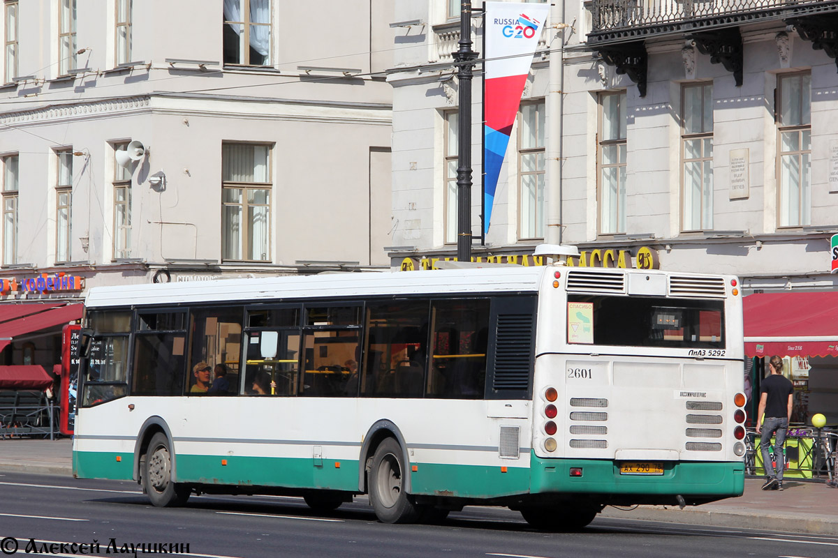 Санкт-Петербург, ЛиАЗ-5292.20 № 2601