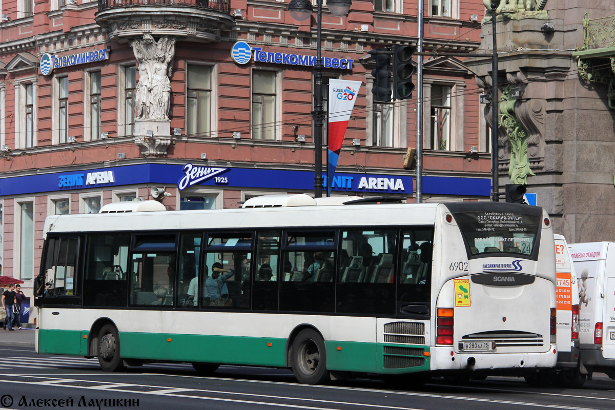 Санкт-Петербург, Scania OmniLink I (Скания-Питер) № 6902