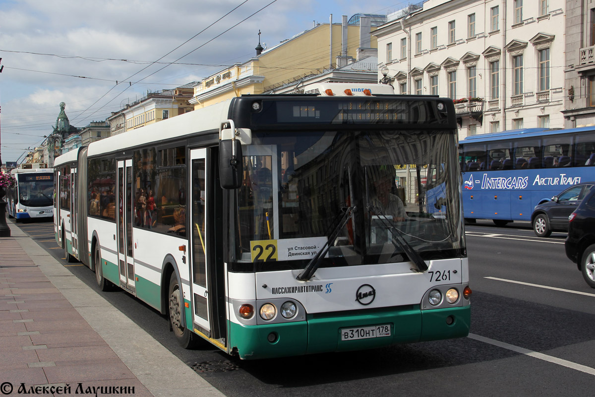 Санкт-Петербург, ЛиАЗ-6213.20 № 7261