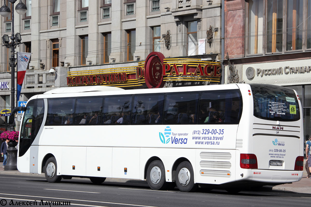 Санкт-Петербург, MAN R08 Lion's Coach L RHC444 L № В 637 ВС 178