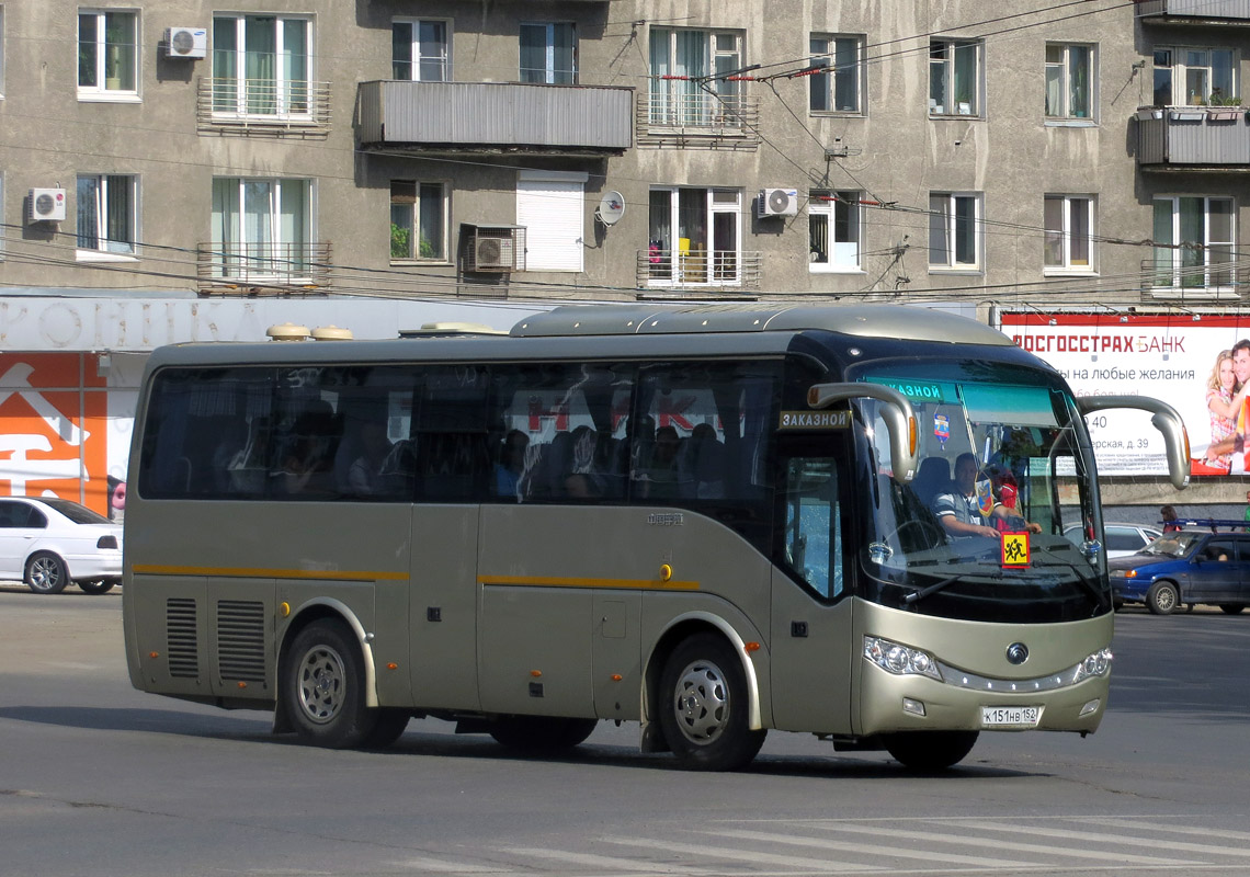 Нижегородская область, Yutong ZK6899HA № К 151 НВ 152