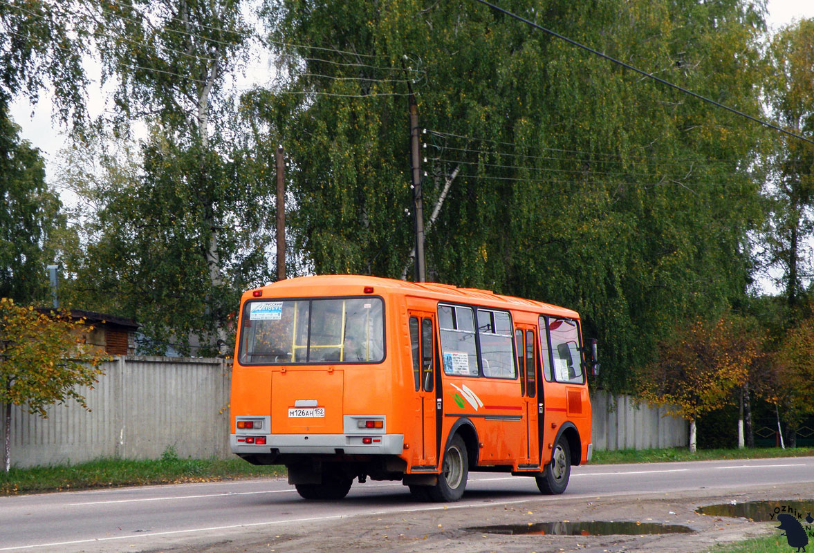 Нижегородская область, ПАЗ-32054 № М 126 АН 152