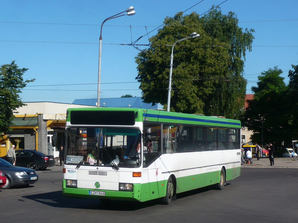 Литва, Mercedes-Benz O405 № EZK 849