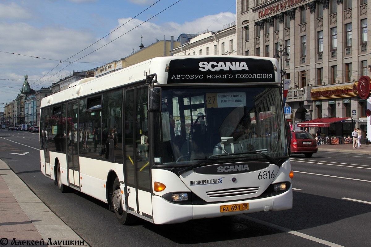 Санкт-Петербург, Scania OmniLink I (Скания-Питер) № 6816