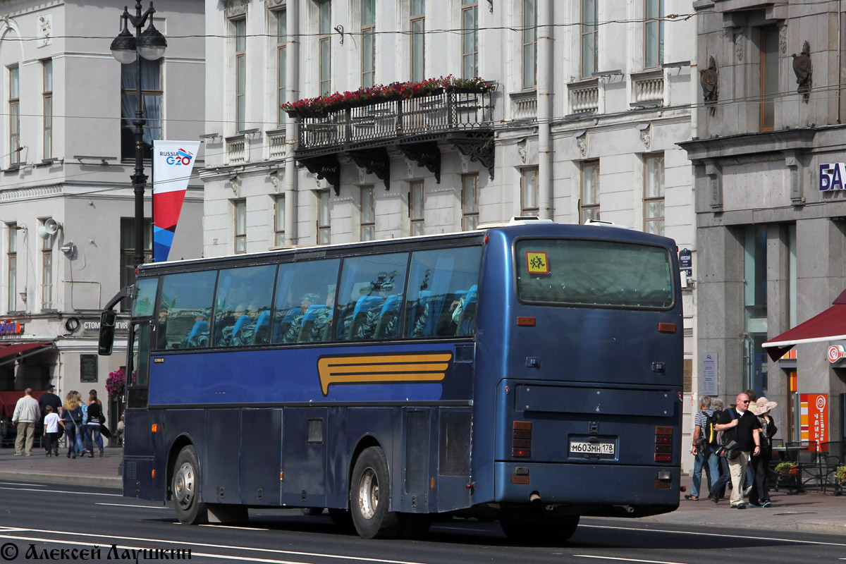 Санкт-Петербург, Van Hool T8 Alizée 360 № М 603 МН 178