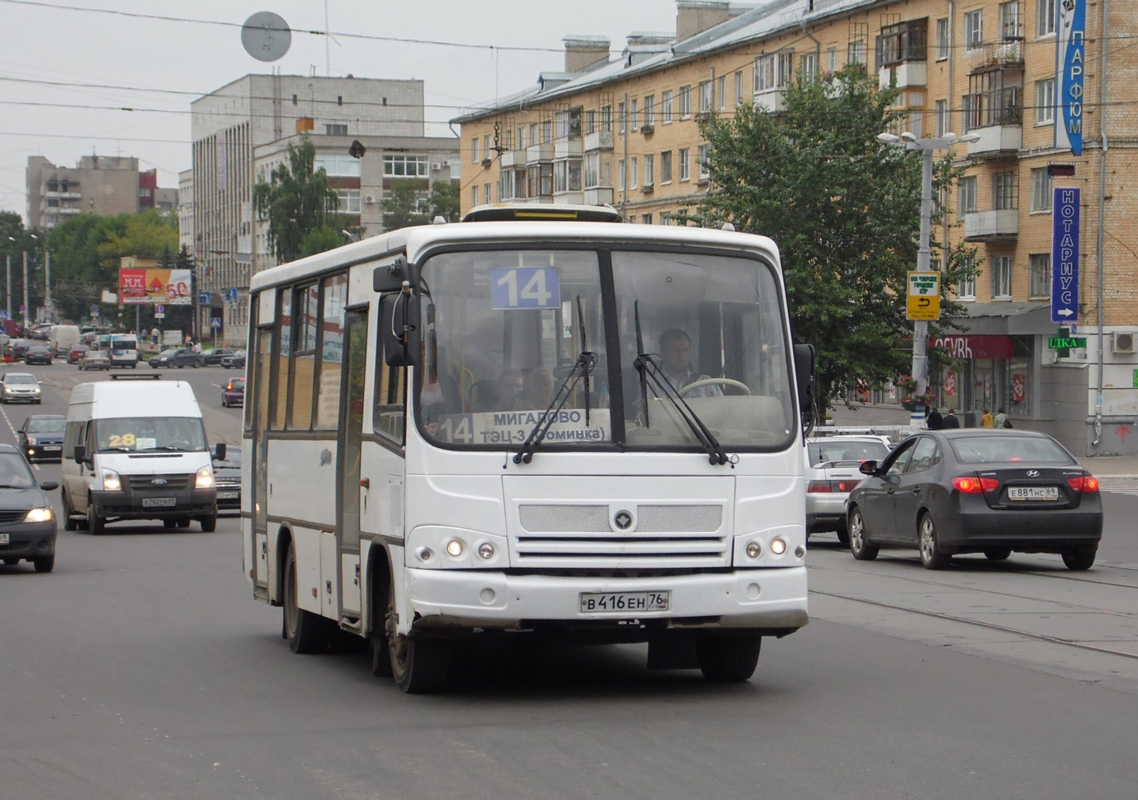 Тверская область, ПАЗ-320402-03 № В 416 ЕН 76