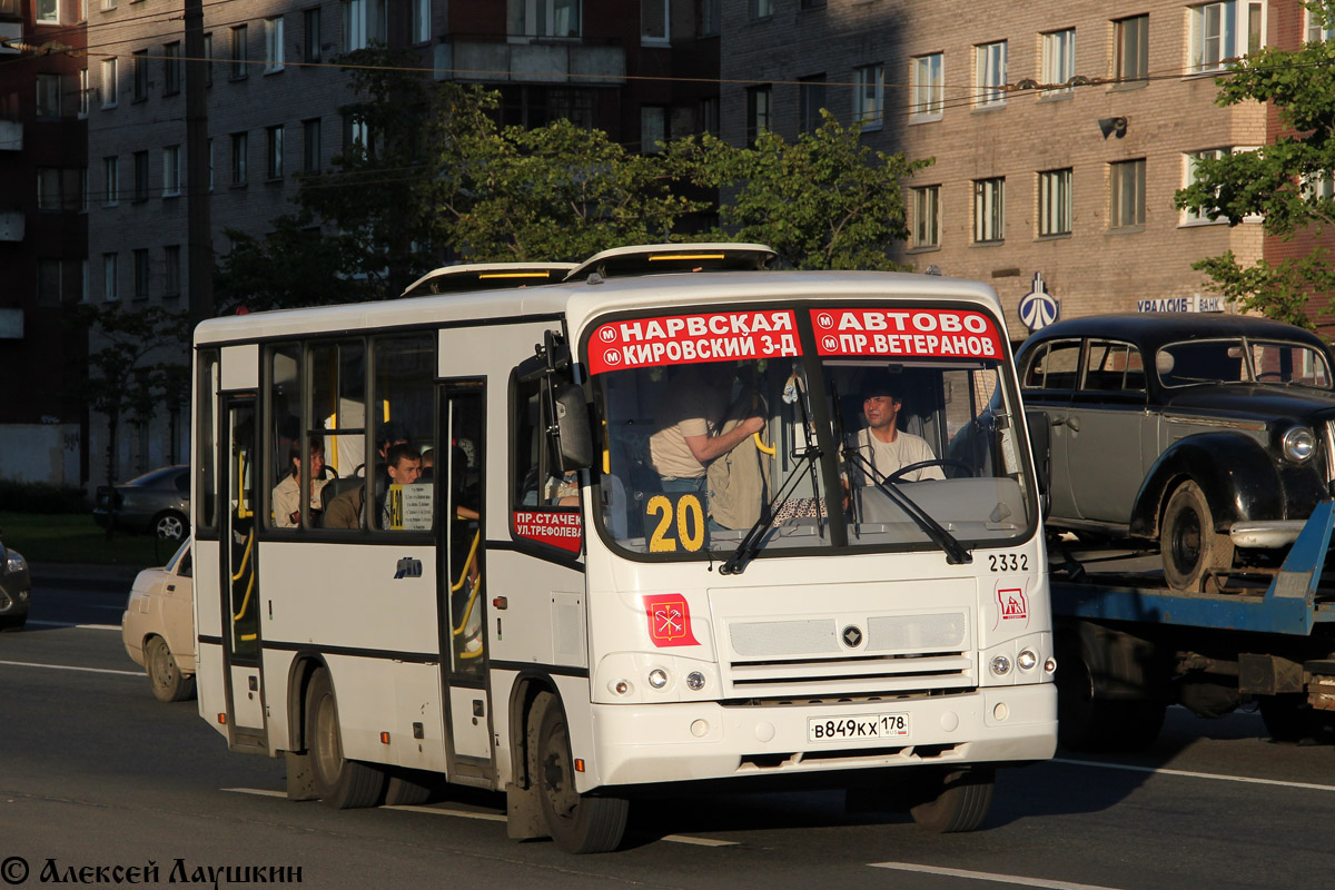 Санкт-Петербург, ПАЗ-320402-05 № n332