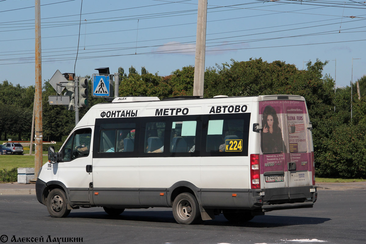 Санкт-Петербург, Нижегородец-2227UU (IVECO Daily) № 115