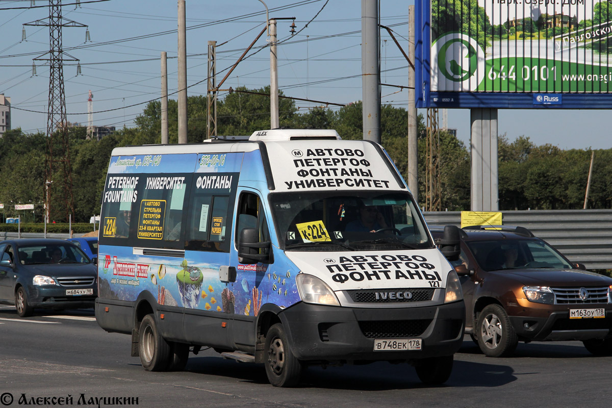 Санкт-Петербург, Нижегородец-2227UU (IVECO Daily) № 127