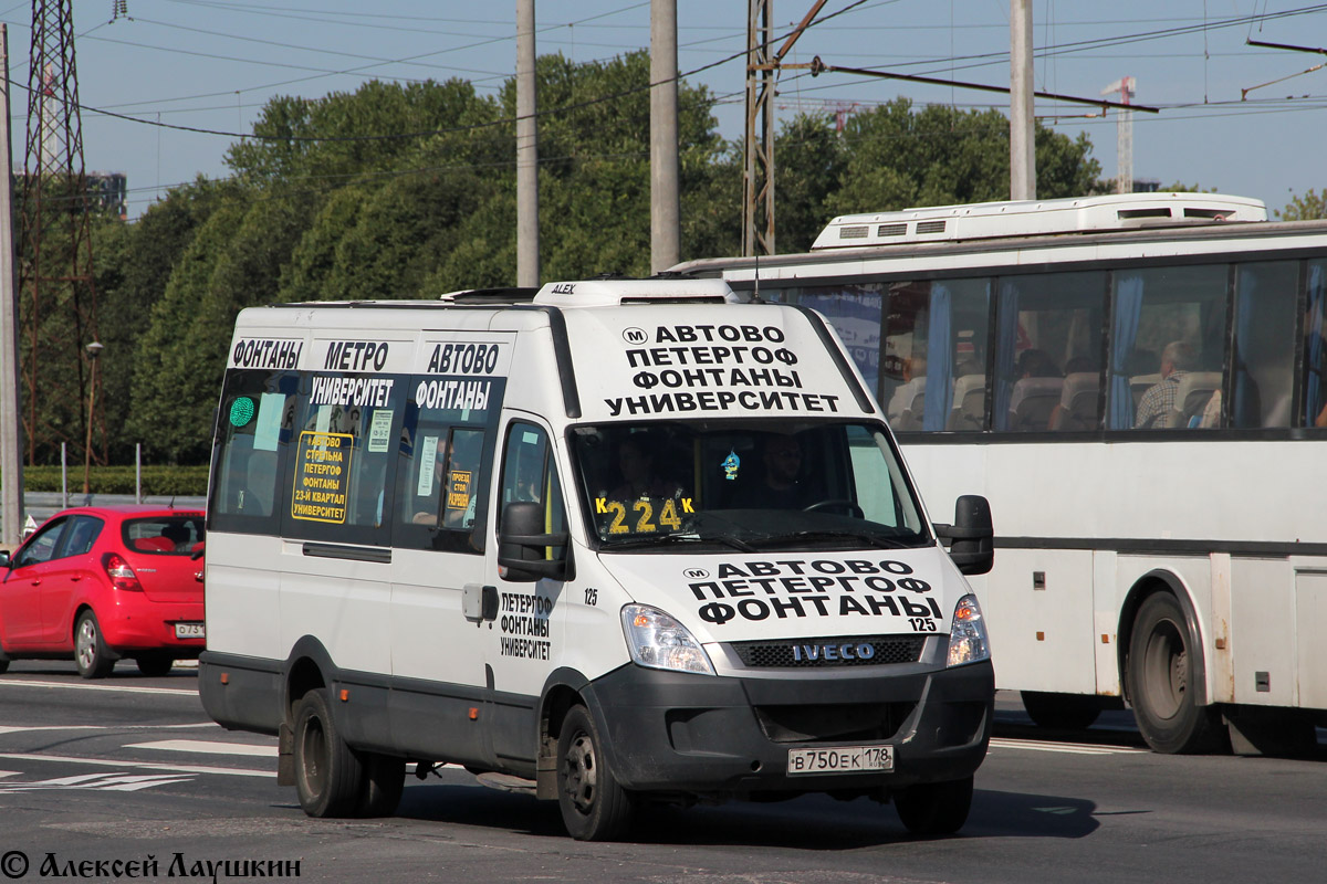 Санкт-Петербург, Нижегородец-2227UU (IVECO Daily) № 125