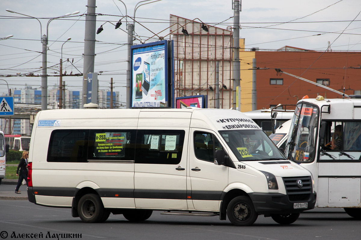 Санкт-Петербург, Луидор-2233 (Volkswagen Crafter) № 2645