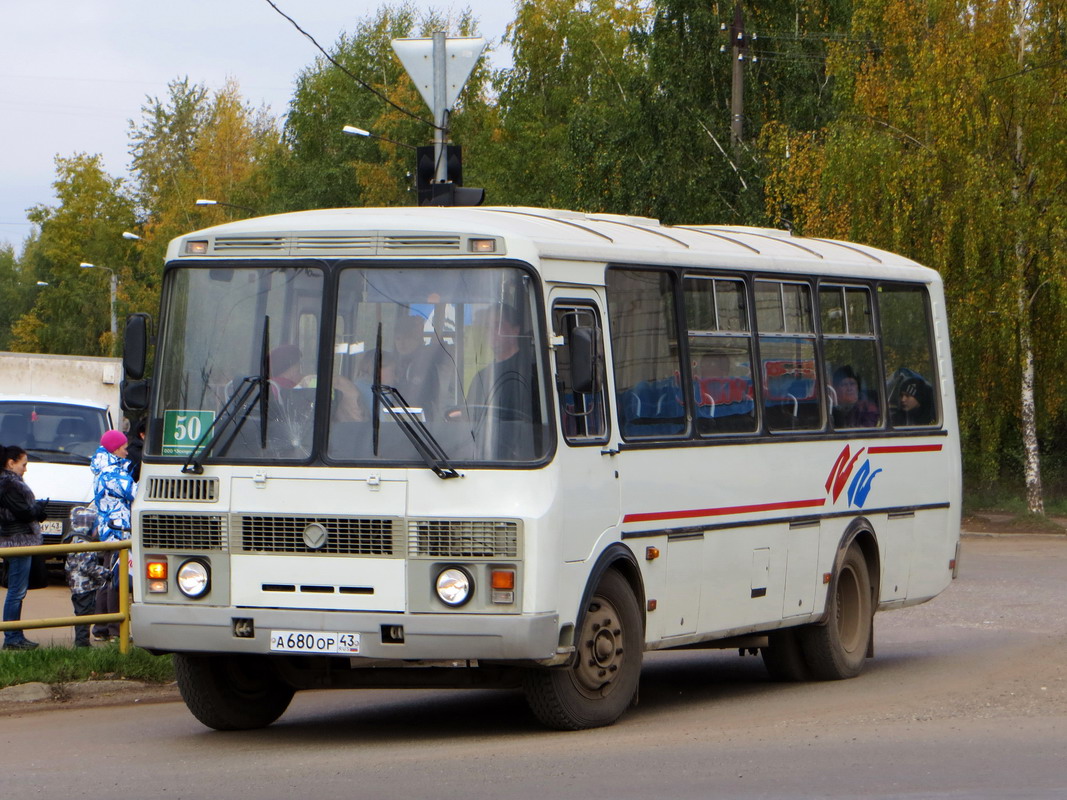 Кировская область, ПАЗ-4234 № А 680 ОР 43