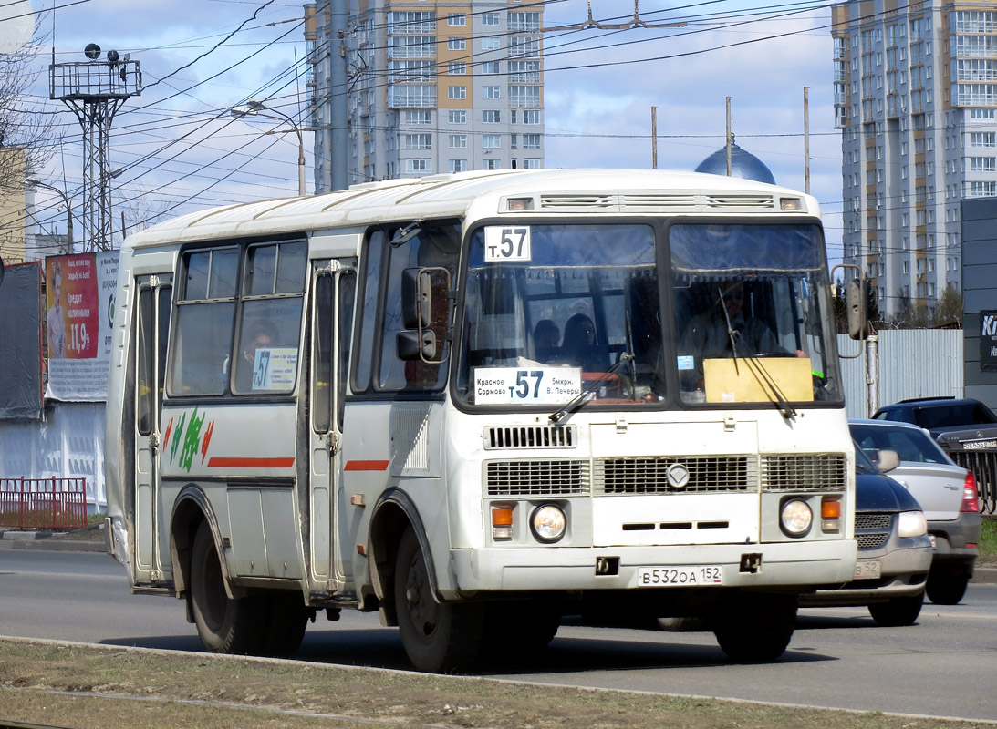 Нижегородская область, ПАЗ-32054 № В 532 ОА 152