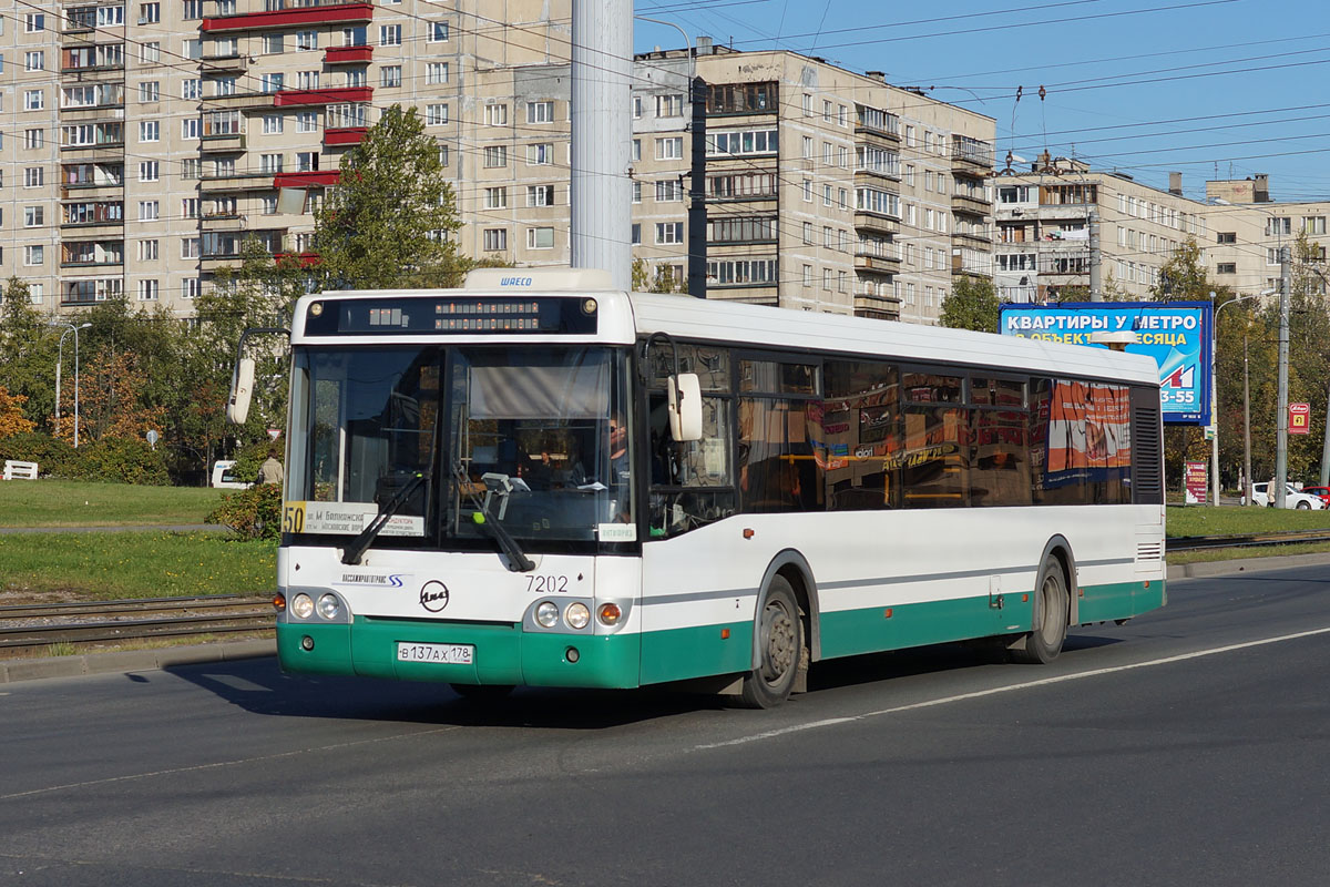 Санкт-Петербург, ЛиАЗ-5292.20 № 7202