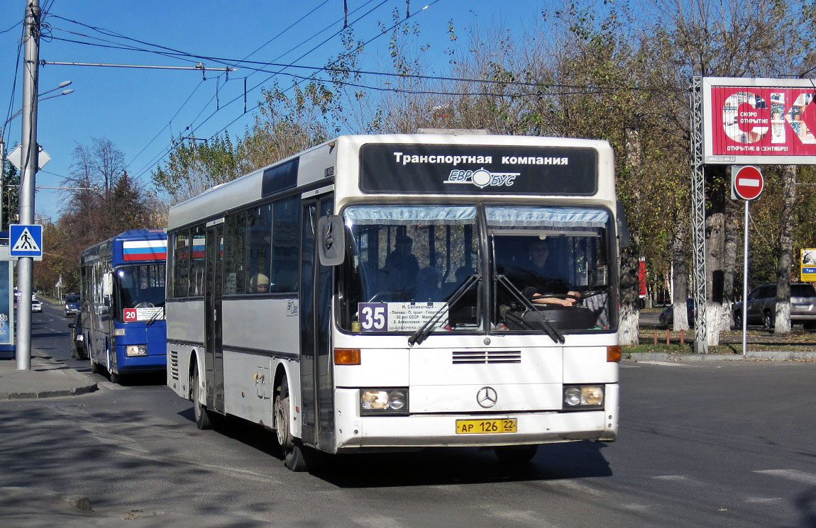 Алтайский край, Mercedes-Benz O405 № АР 126 22