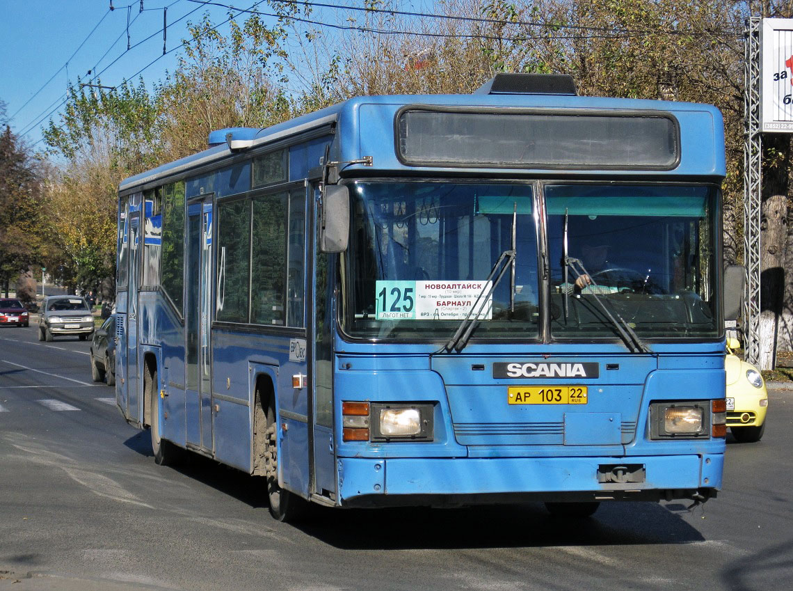 Алтайский край, Scania CN113CLL MaxCi № АР 103 22