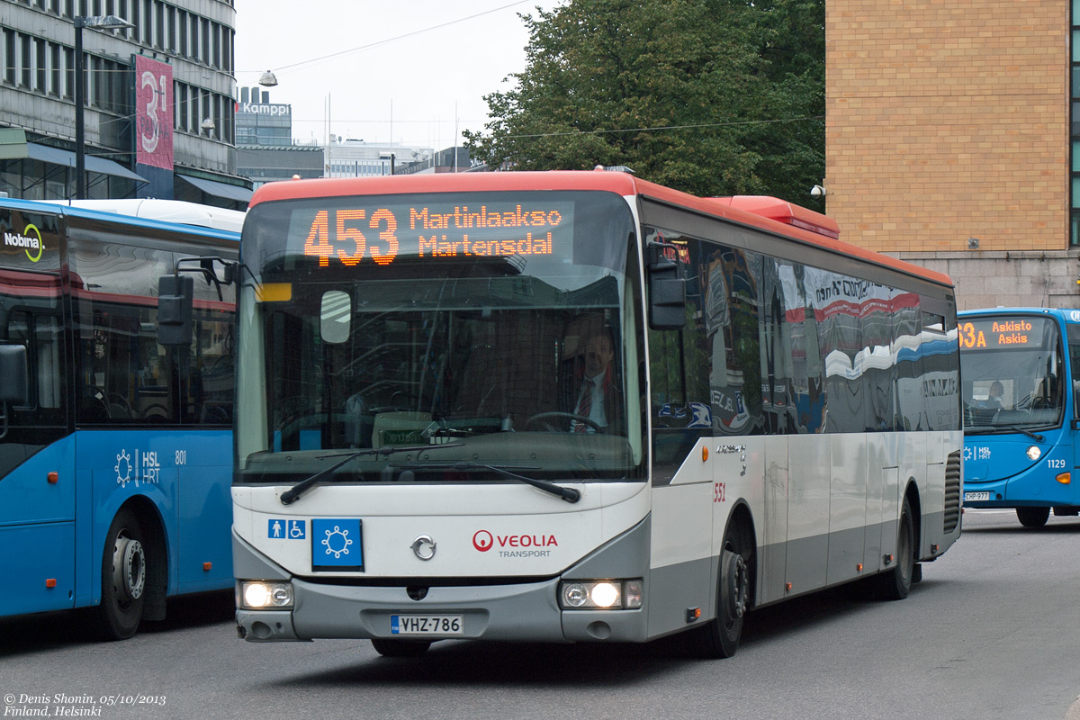 Финляндия, Irisbus Crossway LE 12.8M № 551